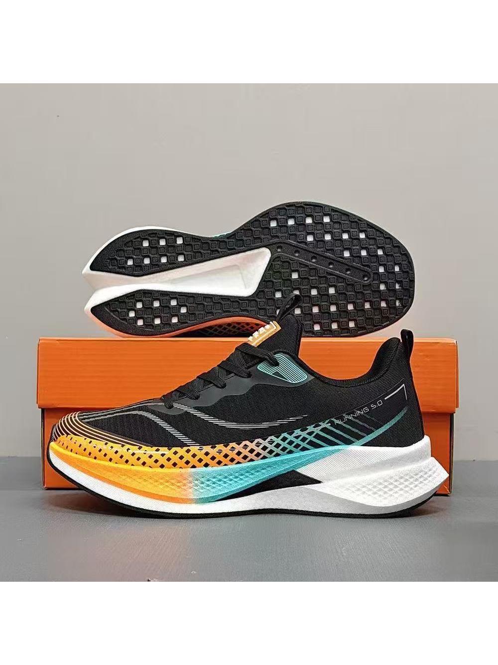 2026 Sports Shoes Running Popcorn New Style Unisex Running Shoes Ultra-Light Shock-Absorbing Women's Shoes Mesh Breathable Racing