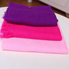 3 80*80 square towel light powder+rose red+purple