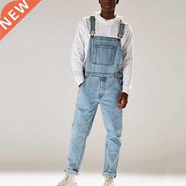 New Summer Men one-piece Jeans High Sreet Jumpsuit European