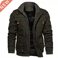 Men's Winte Fleece Inne Jacket Coats Thick Wam Casual a