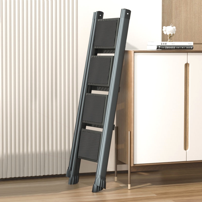 Thickened Home Ladder Folding Herringbone Ladders Indoor Den High Slip Climbing Ladder Shaped Stairs Telescopic Portable Small Ladder-Taobao