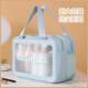 Women's 2025 new makeup bag large capacity partition storage portable outing wet and dry storage travel bag