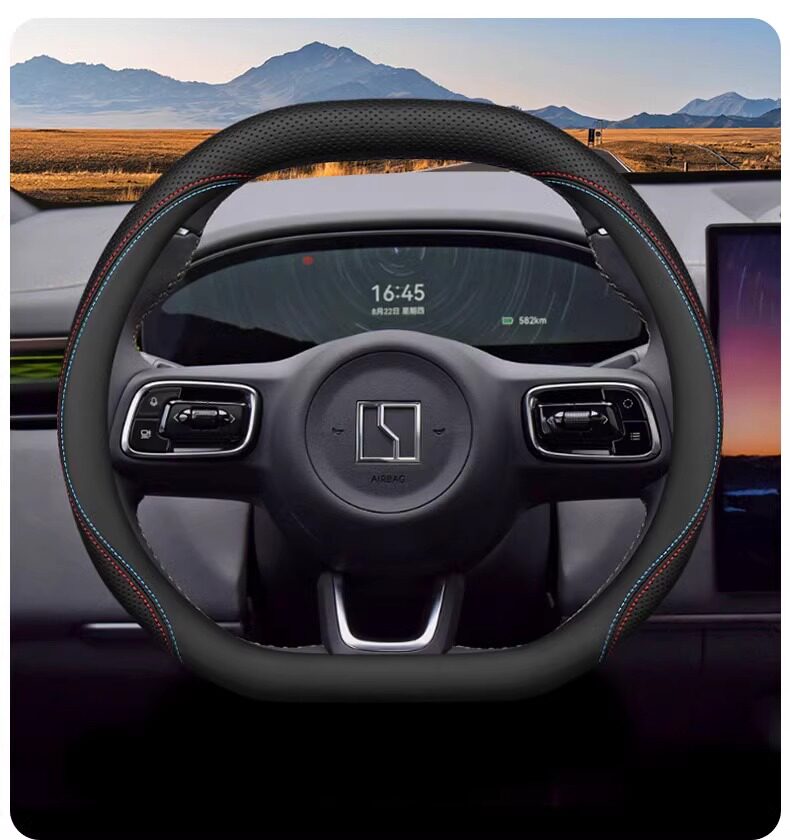 2026 Model Zeekr 7X Steering Wheel Cover, Special Interior Accessories for Zeekr 8X/007Gt/009, Handlebar Cover