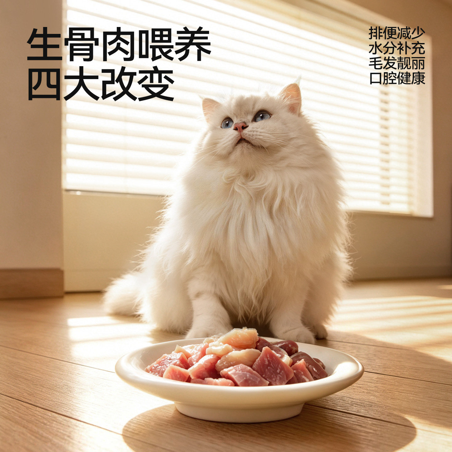 金故猫舍生骨肉湿粮600g!猫咪吃出高蛋白小鲜肉,主子狂舔不撒娇?!-猫全价冷鲜粮-淘宝好物网