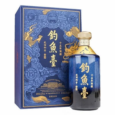 新品未使用品☆ 釣魚台 白酒 53％ 500ml 珍酒 釣魚台国賓酒 中国