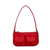 Брендовая дизайнерская сумка через плечо, нейлоновая сумка на одно плечо, сумка подмышку, Южная Корея, тренд сезона