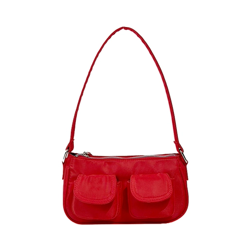 Брендовая дизайнерская сумка через плечо, нейлоновая сумка на одно плечо, сумка подмышку, Южная Корея, тренд сезона