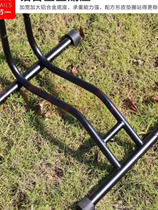 Bicycle parking rack mountain bike vertical parking rack plug-in bicycle display rack road bike can be placed on the rack