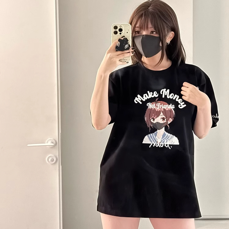 Xxdoll “Second Doll” T-Shirt Mmnf Doll Sister Co-Branded 300g Heavy Weight Cotton Summer New