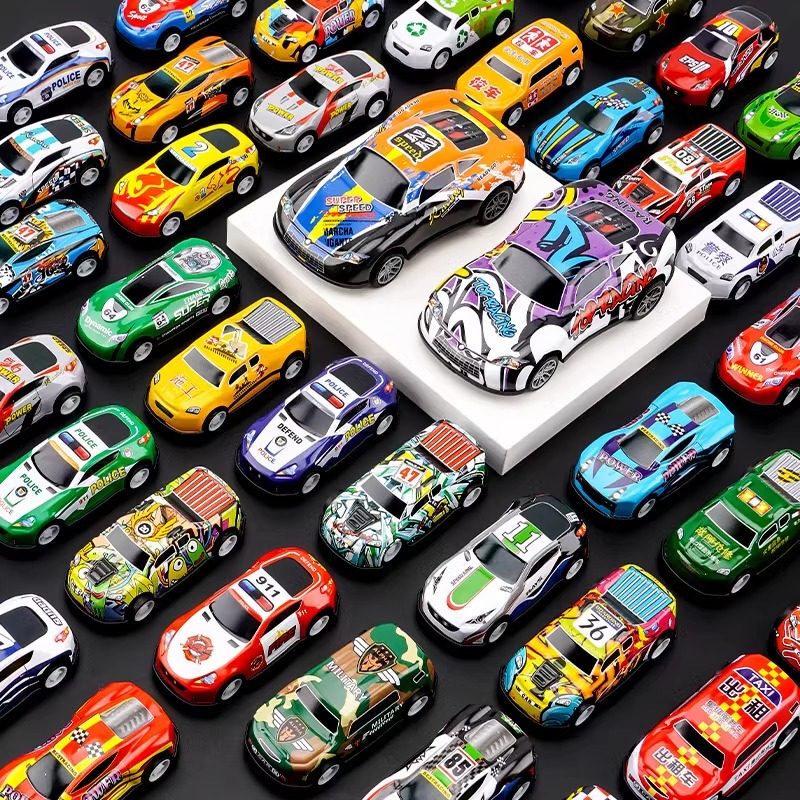 A Variety of Exquisite Mini Alloy Cars, Pull-Back Cars, Children's Toys, Racing Model Toys, Mini Cars