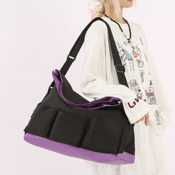 Sports and Fitness Bag, Large Capacity, Men's and Women's Hand-Held Crossbody Bag, Casual Travel Bag, Independent Shoe Compartment, Shoulder Bag, Messenger Bag