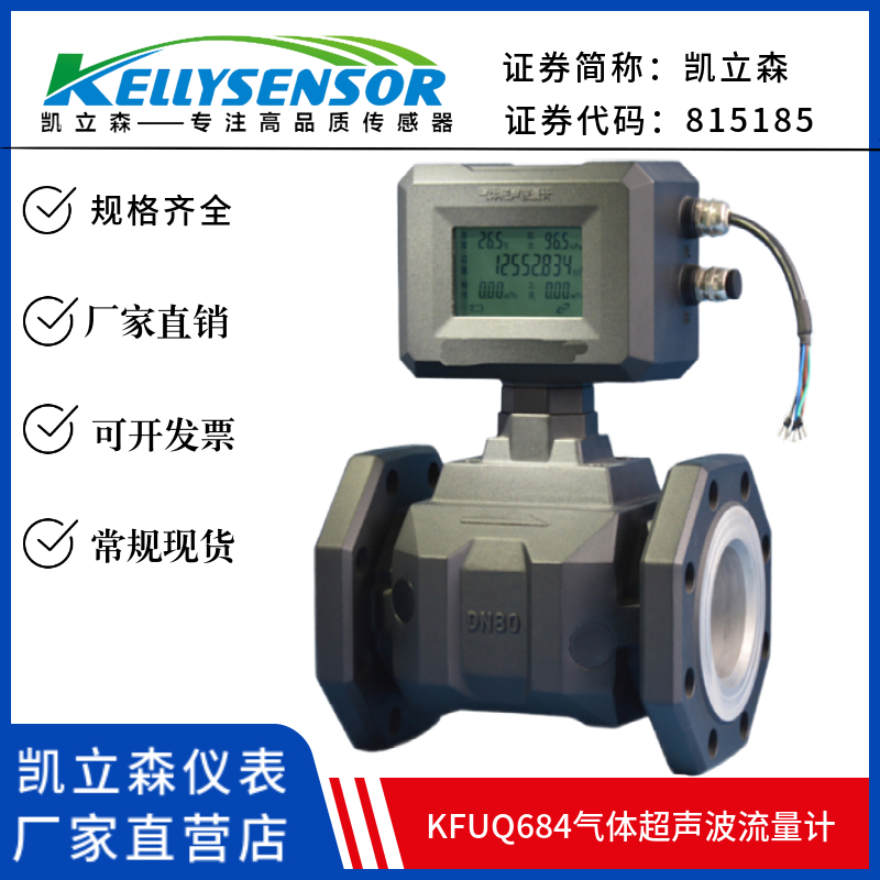 Gas ultrasonic flow meter argon nitrogen gas gas gas gas explosion protection high pressure high temperature trade settlement-Taobao