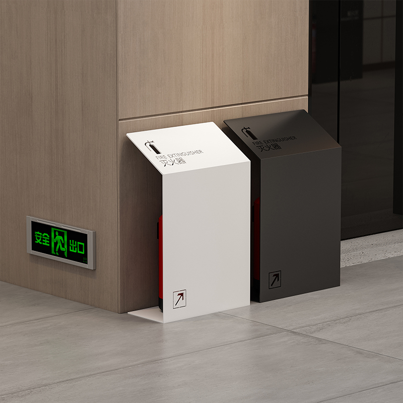 Stainless steel fire extinguisher box 2 fit only 4 kg placing frame fire 5 kg dry powder special case shop containing box-Taobao