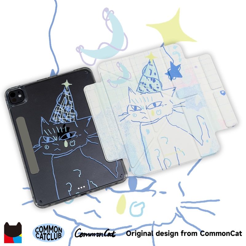 "Little Cat" iPad Apple Case Commoncat 70% off Magnetic Y-Shaped Detachable Split Design Designer Air8 Original Cat Niche Tablet Art