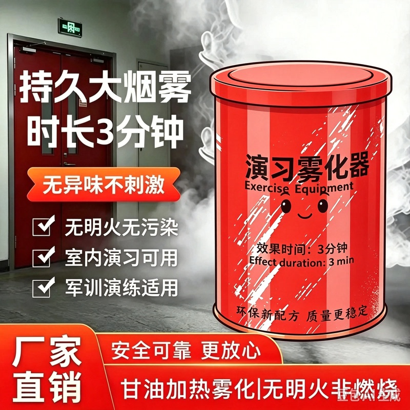 Color Smoke Grenades for Drills, Weddings, High-Concentration Smoke Canisters, Specialized Training, Fire Parties, Street Photography, Red Special Celebration Props