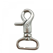 Stainless steel scissor hook key chain spring hook lobster hook hawk beak hook pet leash hook