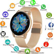 2023 Smart Watch Round Women Waterproof Smartwatch Men Women