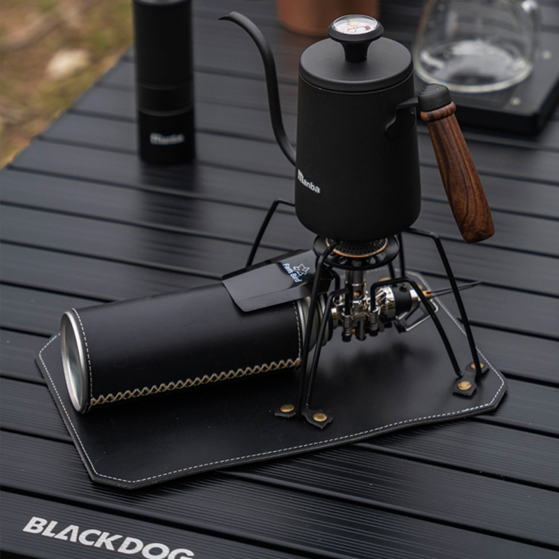 Manba Ccfo Portable Spider Stove Domestic 310 Black Spider Gas Stove Outdoor Cassette Stove for Making Tea and Coffee