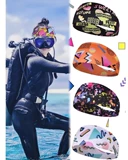 Погруженные волосы с открытыми ушами плавания, дайвинговая серфинг голова челки, ленты для волос, без длинных волос, длинные волосы