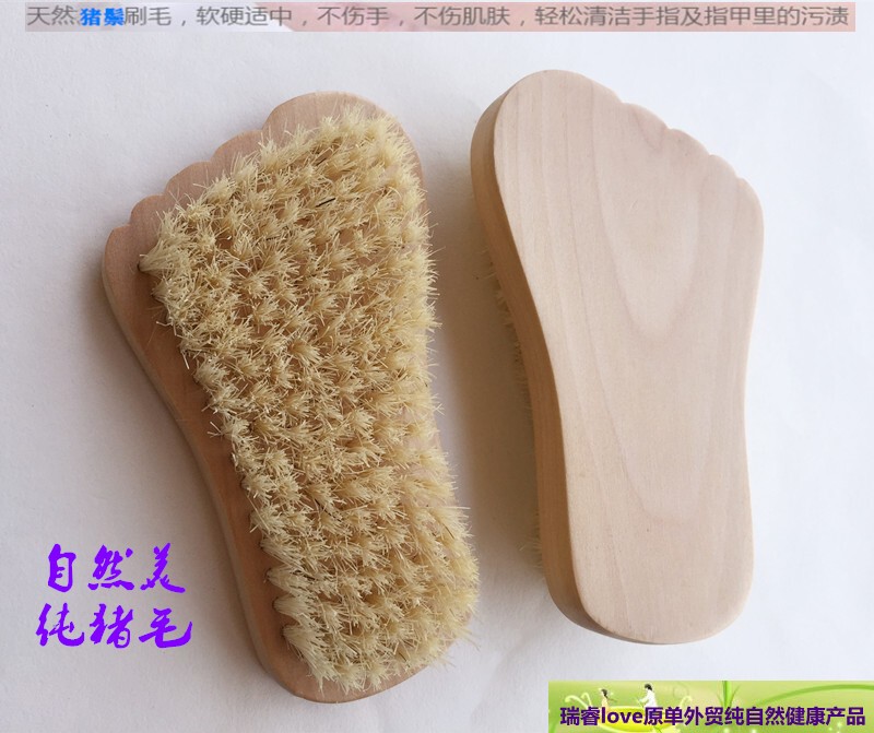 Natural Pure Boar Bristle Finger Brush Seam Hand Washing Nail Brush Cleaning Hand Cleaning Massage Small Brush Foot Washing Brush Natural Pure Boar Bristle Finger Brush Seam Hand Washing Nail Brush Cleaning Hand Cleaning Massage Small Brush Foot Washing Brush