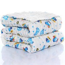 Kids Muslin Cotton Sleeping Blanket Bath Towel 110x110cm Str