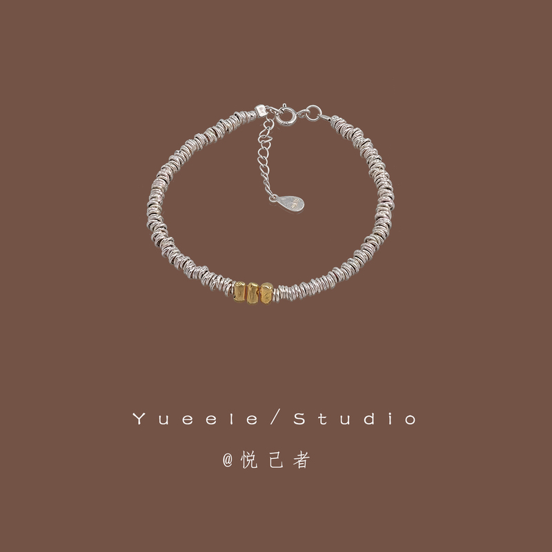 999 Pure Silver Gold-Plated Silver Thread Bracelet for Women, 2026 New Style, Light Luxury, Simple Jewelry, Gift for Girlfriend 999 Pure Silver Gold-Plated Silver Thread Bracelet for Women, 2026 New Style, Light Luxury, Simple Jewelry, Gift for Girlfriend