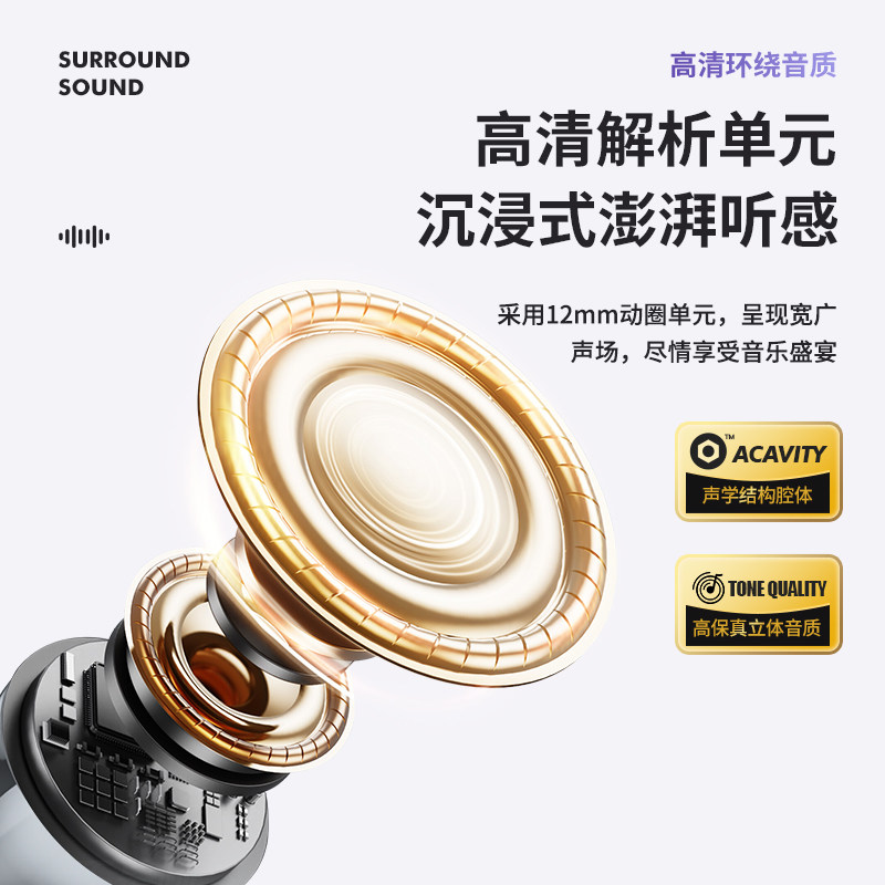 2025 New Newman Bluetooth Earphones Clip-On Wireless Air Bone Conduction Open Sound Quality Call Noise Reduction Ly36