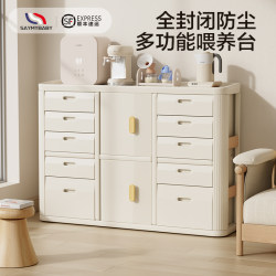 Saymybaby Feeding Table Baby Children's Storage Cabinet Baby Storage Rack Storage Cabinet Toy Storage Cabinet