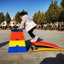 Saddle Horse Jumping Box Teaching Aids Box Basketball Goat Eco-friendly Size Special Body Intelligent Athletics Rainbow Dismantling Fitness