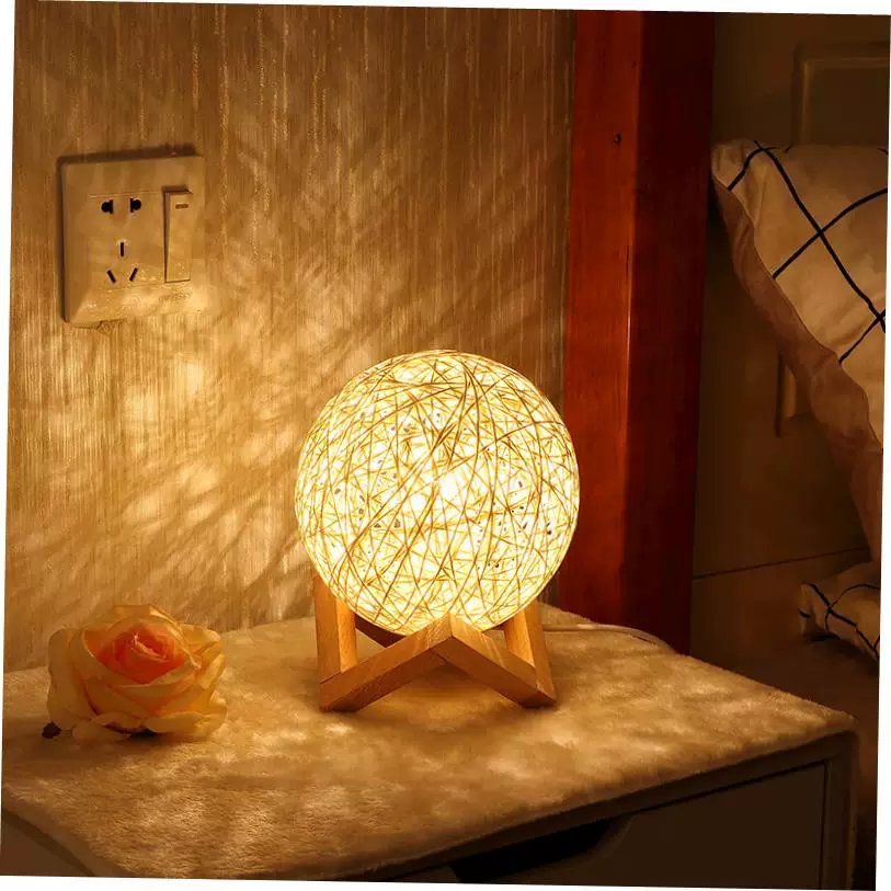 Table Lamp Bedroom Bedside Lamp Dimming Small Night Light Light