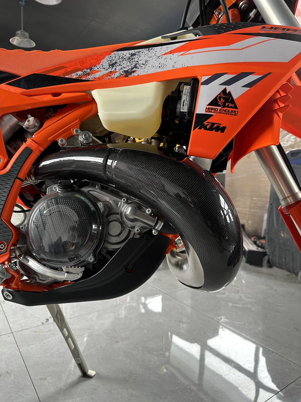 Exhaust Carbon Fiber Protection Ktm24 Off-Road Motorcycle Original Exhaust Husqvarna Gasgas