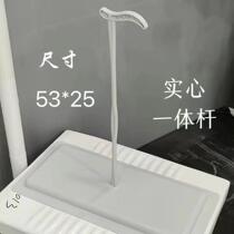 Toilet anti-odor blocker bathroom potty pit cover shower squat toilet block anti-odor plug artifact universal