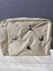 Dahua embroidered cat cosmetics toiletries storage bag student clutch cartoon new cute AB face large size