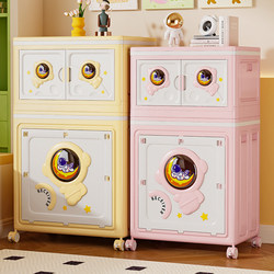 Installation-Free Baby Wardrobe For Home kids Clothes Multi-Layer Storage Cabinet Fitting Cabinet Baby Wardrobe Flip Storage Box