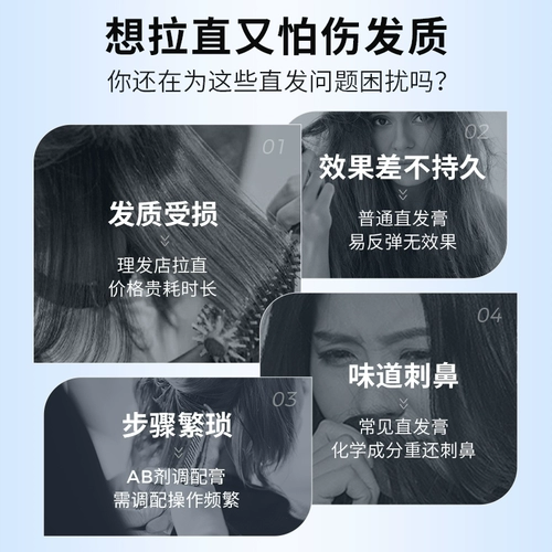 Импортный крем для выпрямления волос, восстанавливающее кудрявое смягчающее средство подходит для вьющихся волос