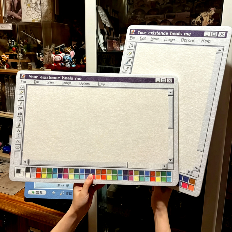 DIY Pegboard Felt Board for Vintage Photo Display, Wall Decoration, and Anime Merchandise Display