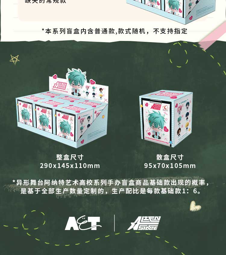 [ENCARGO] ALIEN STAGE Anakt Arts High School Series Mini figura
