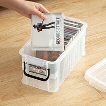Imported household dvd disc cd box storage box plastic album game disc storage box rack