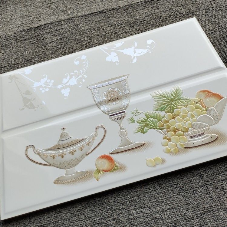 Ceramic Tiles 300X450 Wall Tiles Decorative Tiles for Restaurant and Bathroom, Vintage Style, Simple Modern Art Tiles
