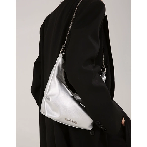 Небольшая дизайнерская цепь, сумка подмышку, сумка через плечо, Гонконг, коллекция 2023