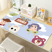 Cartoon Graffiti Mouse Pad Large Computer Desk Pad Game Pad Anti-slip Locking Edge Thickened Internet Cafe E-Sports Desk Pad