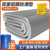 Moisture-proof mat thickened outdoor portable waterproof lawn picnic household tent aluminum film single dormitory sleeping mat floor mat