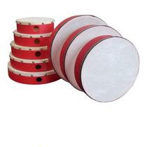 Musical instrument drummer drum props dance performance childrens money use tambourine to stir up happiness wooden toy continental tambourine