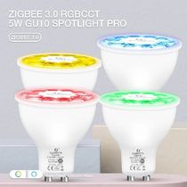 Zigbee3 0 Smart Gledopto Pro 5W GU10 LED Spotlight RGB CCT C