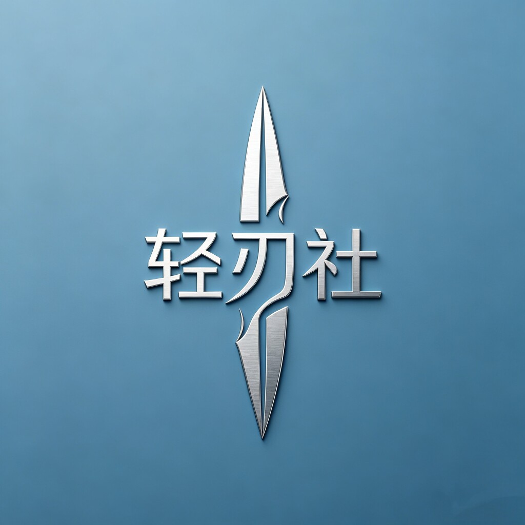 轻刃社的LOGO