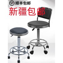 Xinjiang bar chair home swivel chair swivel lift stool modern simple high stool back bar chair beauty