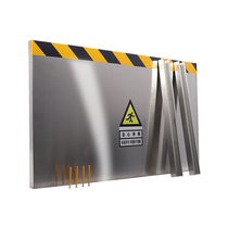 Guangdong aluminum alloy rat-proof board rat-proof board distribution room stainless steel kindergarten door stop underground garage flood prevention