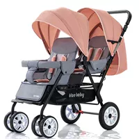 [Прозрачная порошка роскошная версия+резиновое заднее колесо+заднее дыхание+кожаная ручка] Увеличьте заднее сиденье на 10 см.