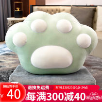 Duck duck Internet celebrity cat claw pillow cushion office seat cushion pillow quilt dual-purpose car sofa cushion