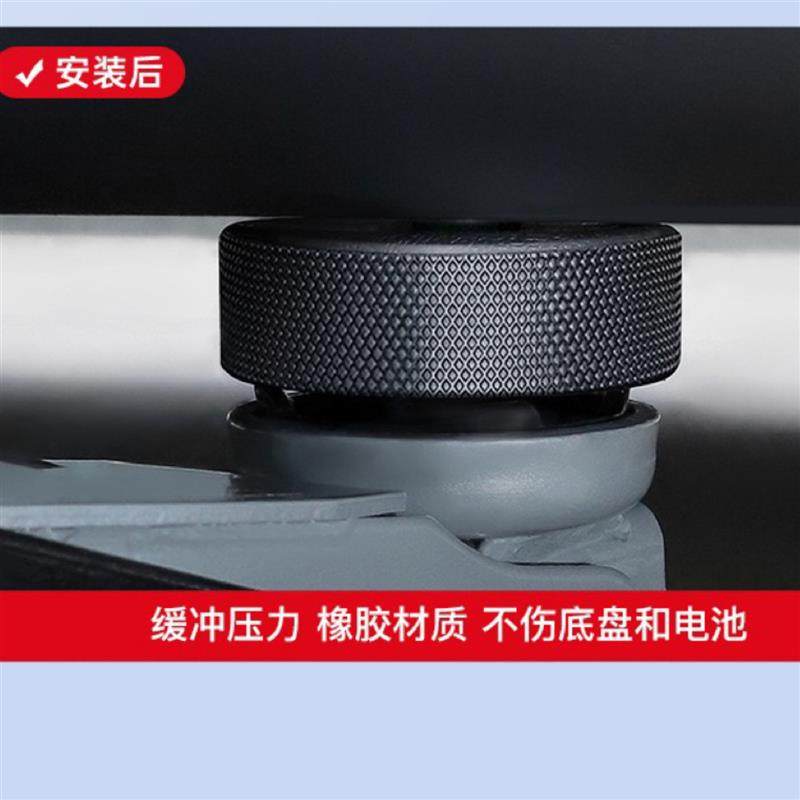 Suitable for Tesla Model3/Y/X/S Chassis 0kg Rubber Pad Shock-Absorbing Cushion Modification Accessories